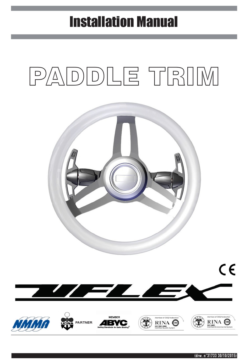 Uflex Double Paddle Trim System 