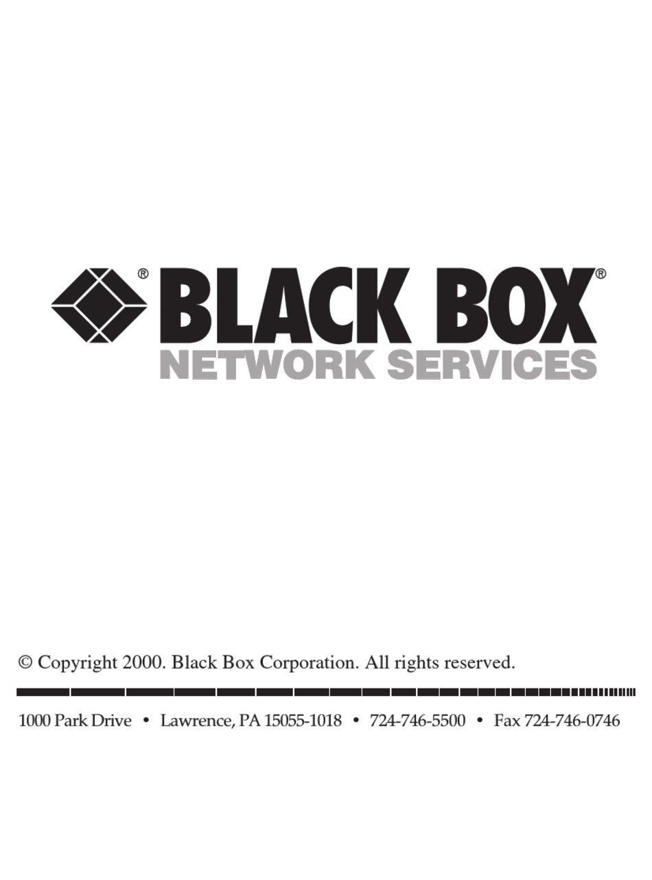 BLACK BOX SP522A-R2   IN-LINE SURGE PROTECTOR    Brand New in Original Box 