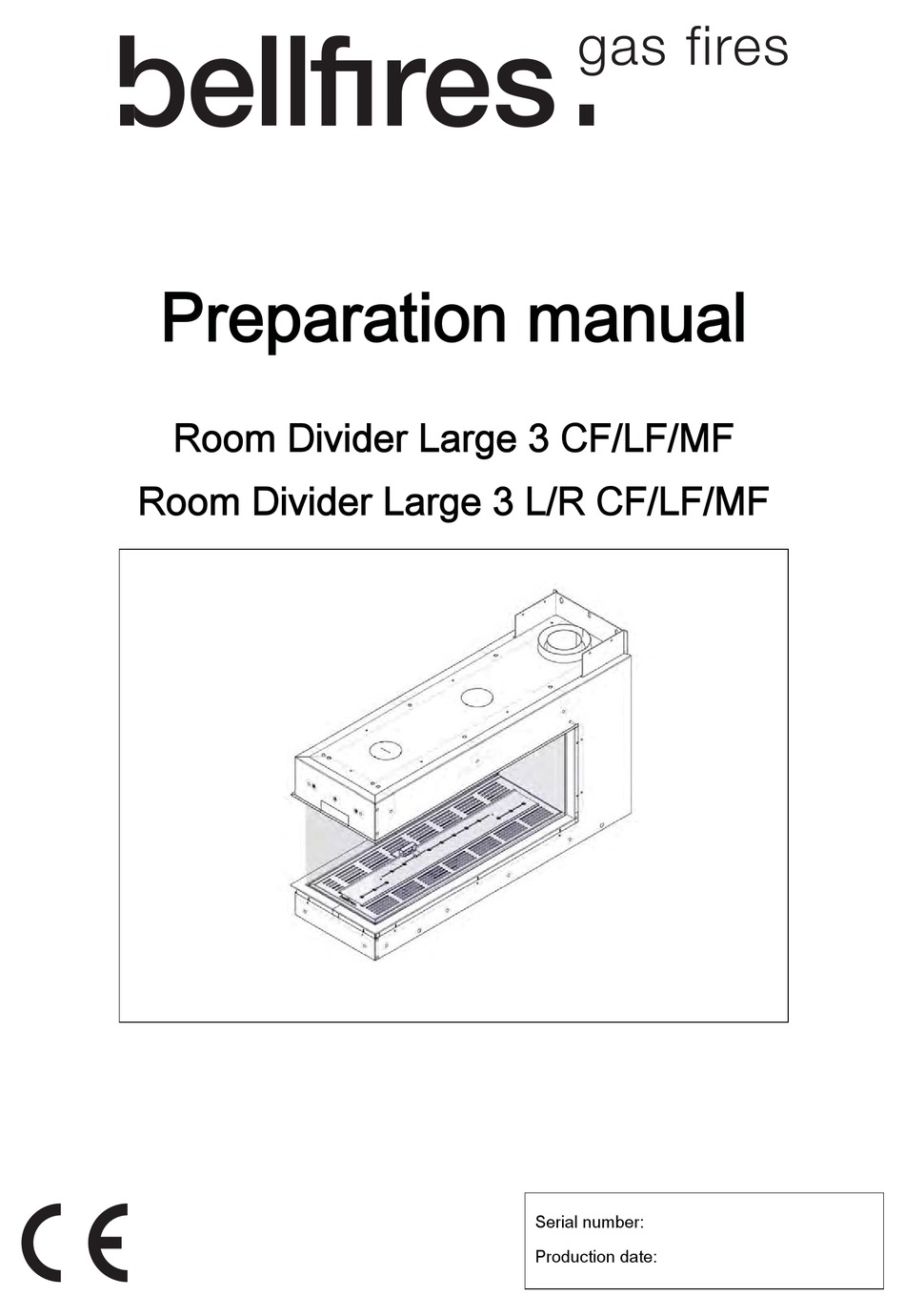 BELLFIRES ROOM DIVIDER LARGE 3 CF PREPARATION MANUAL Pdf Download