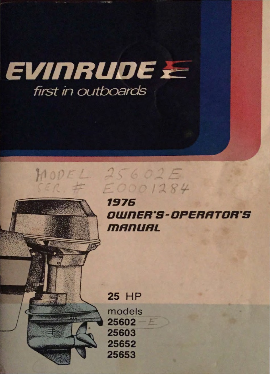 1975 evinrude 25 hp manual