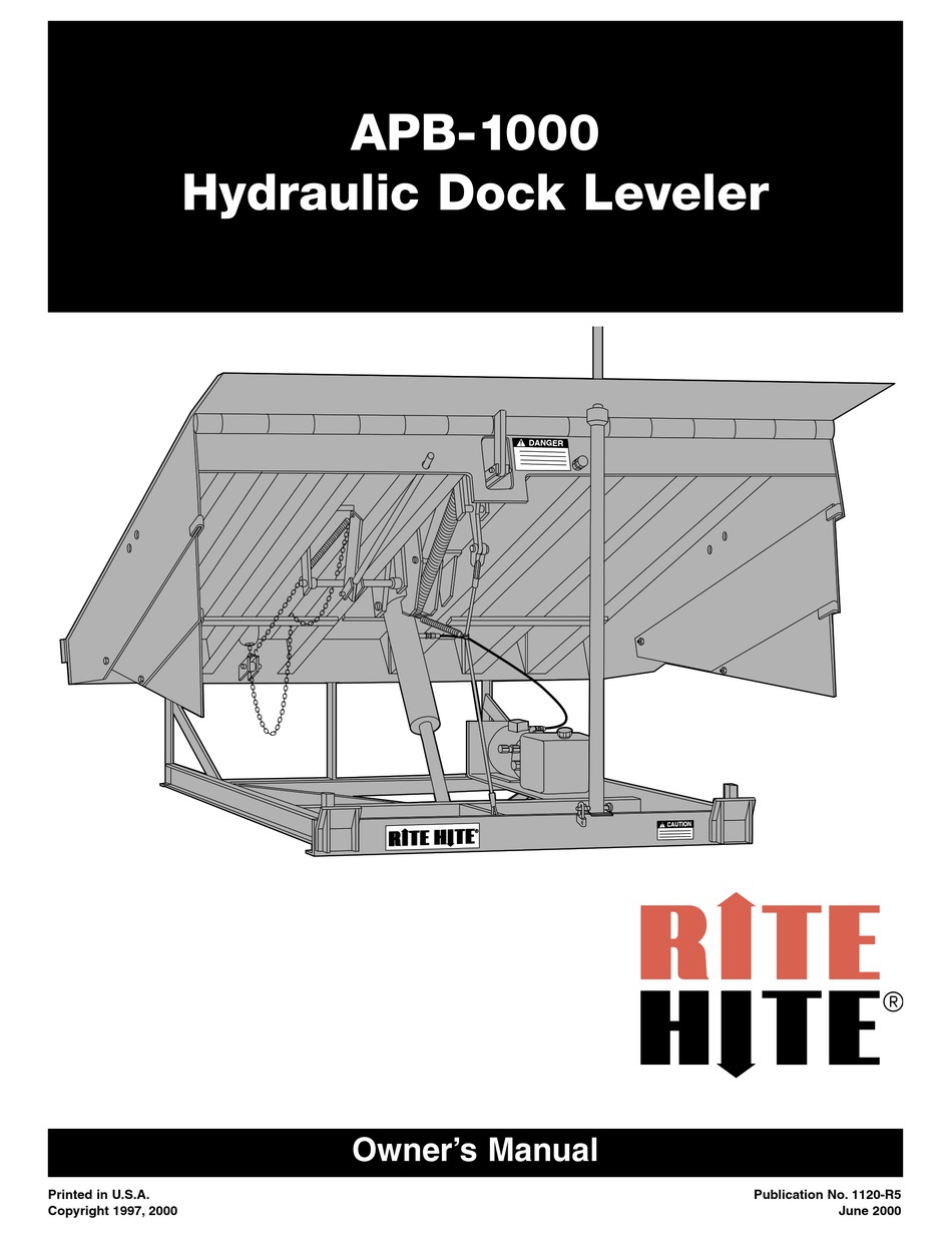 RITEHITE APB1000 MANUAL Pdf Download ManualsLib