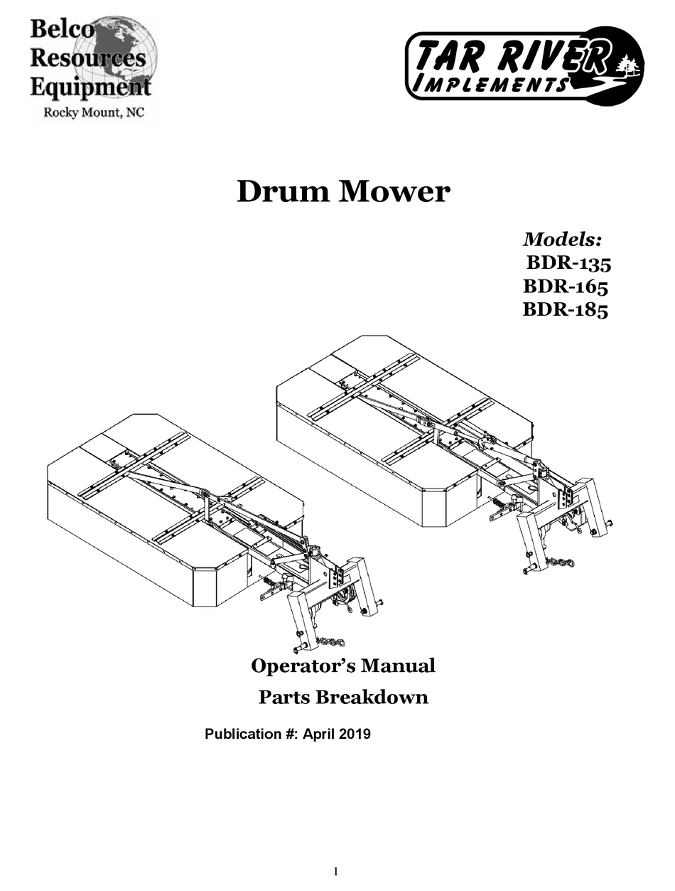 belco-tar-river-bdr-135-operator-s-manual-pdf-download-manualslib