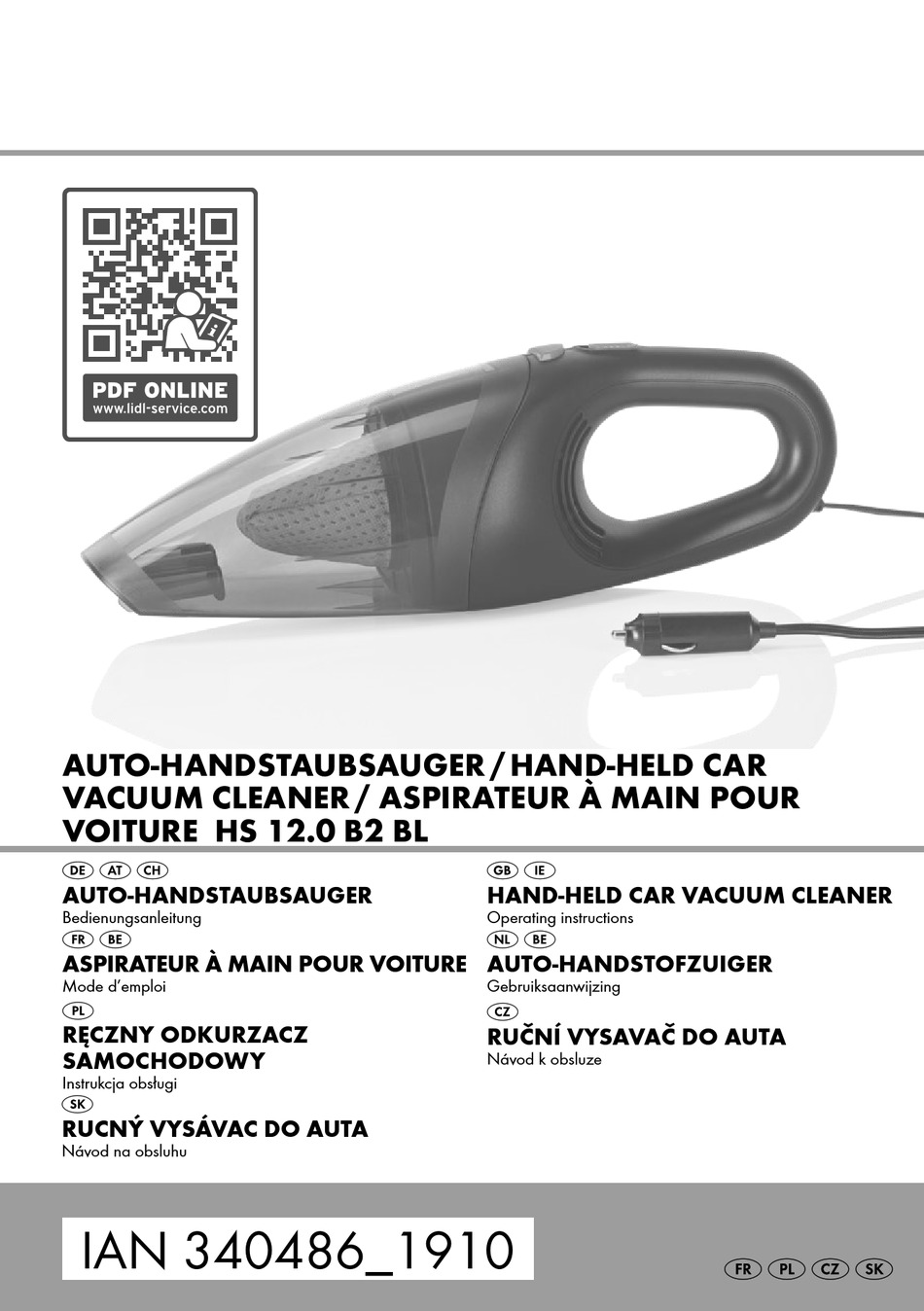 KOMPERNASS HS 12.0 B2 BL OPERATING INSTRUCTIONS MANUAL Pdf Download