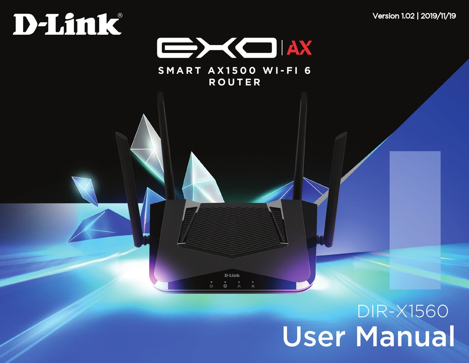 D Link Exo Ax Dir X1560 User Manual Pdf Download Manualslib