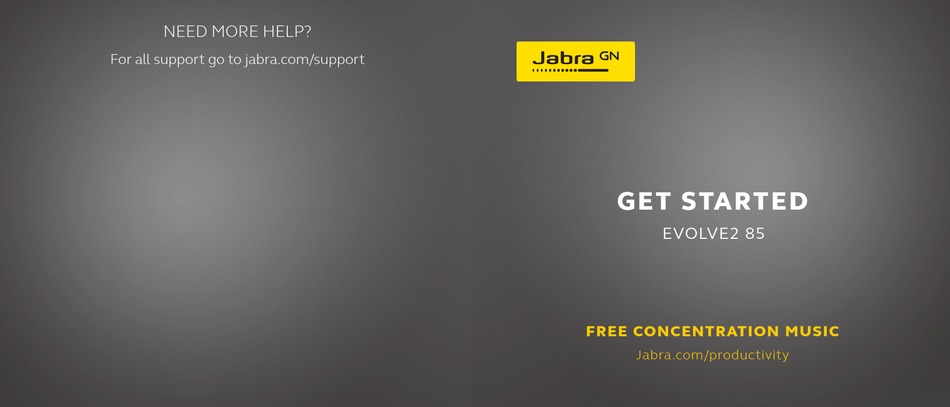 JABRA EVOLVE2 85 GET STARTED Pdf Download | ManualsLib