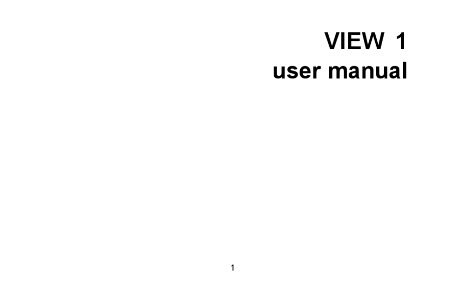 BLU PRODUCTS VIEW 1 USER MANUAL Pdf Download ManualsLib