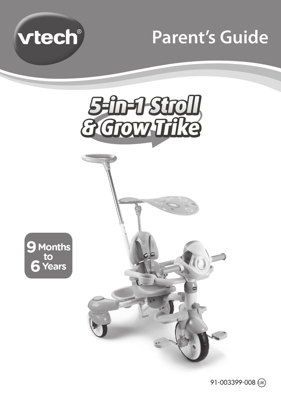 vtech 5 in 1 trike