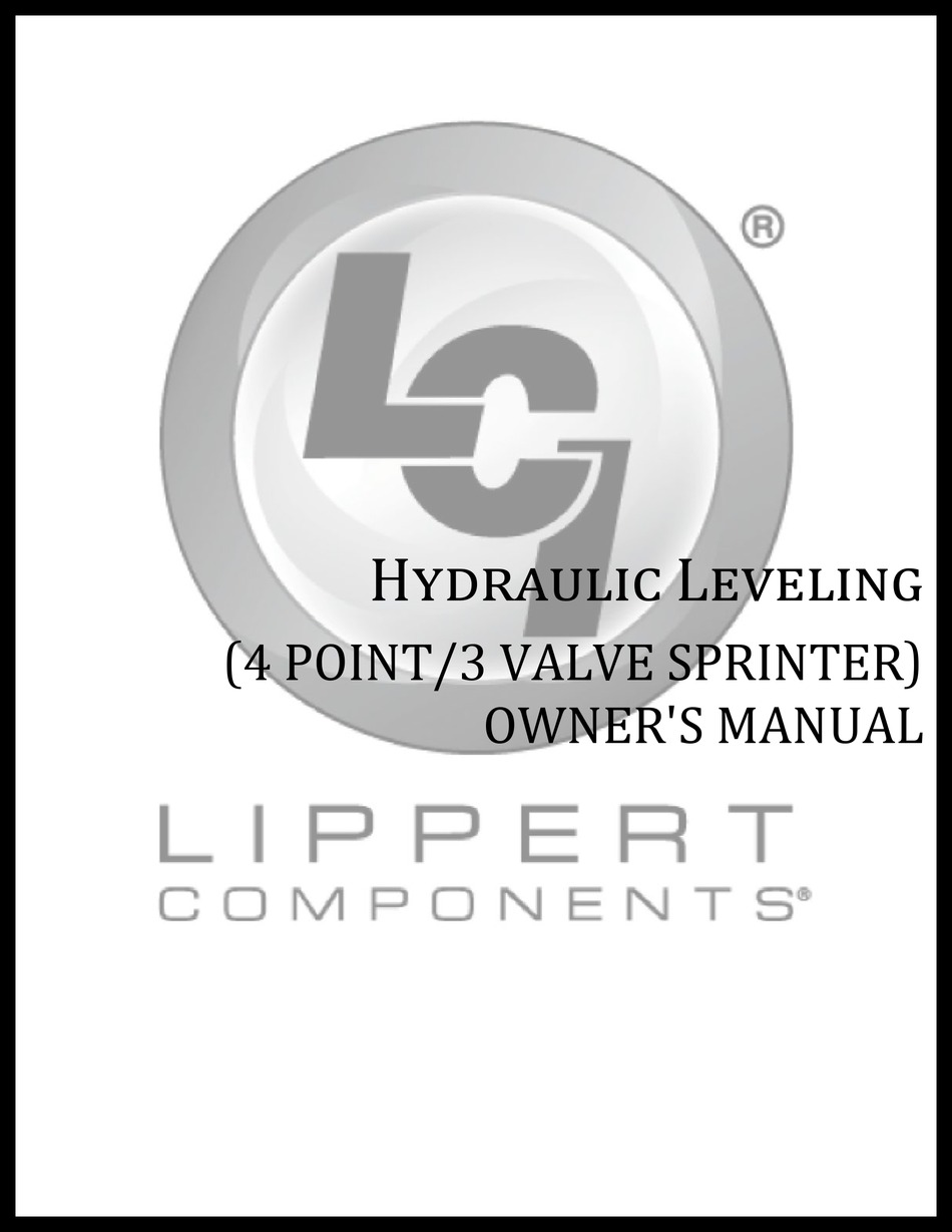 LIPPERT COMPONENTS AUTO LEVEL OWNER'S MANUAL Pdf Download | ManualsLib