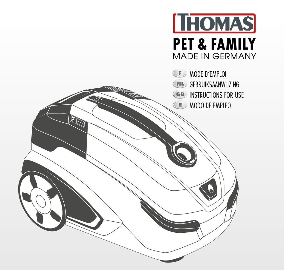 Aspiradora Thomas biovac 1420 aquafilter 1400w | La Curacao
