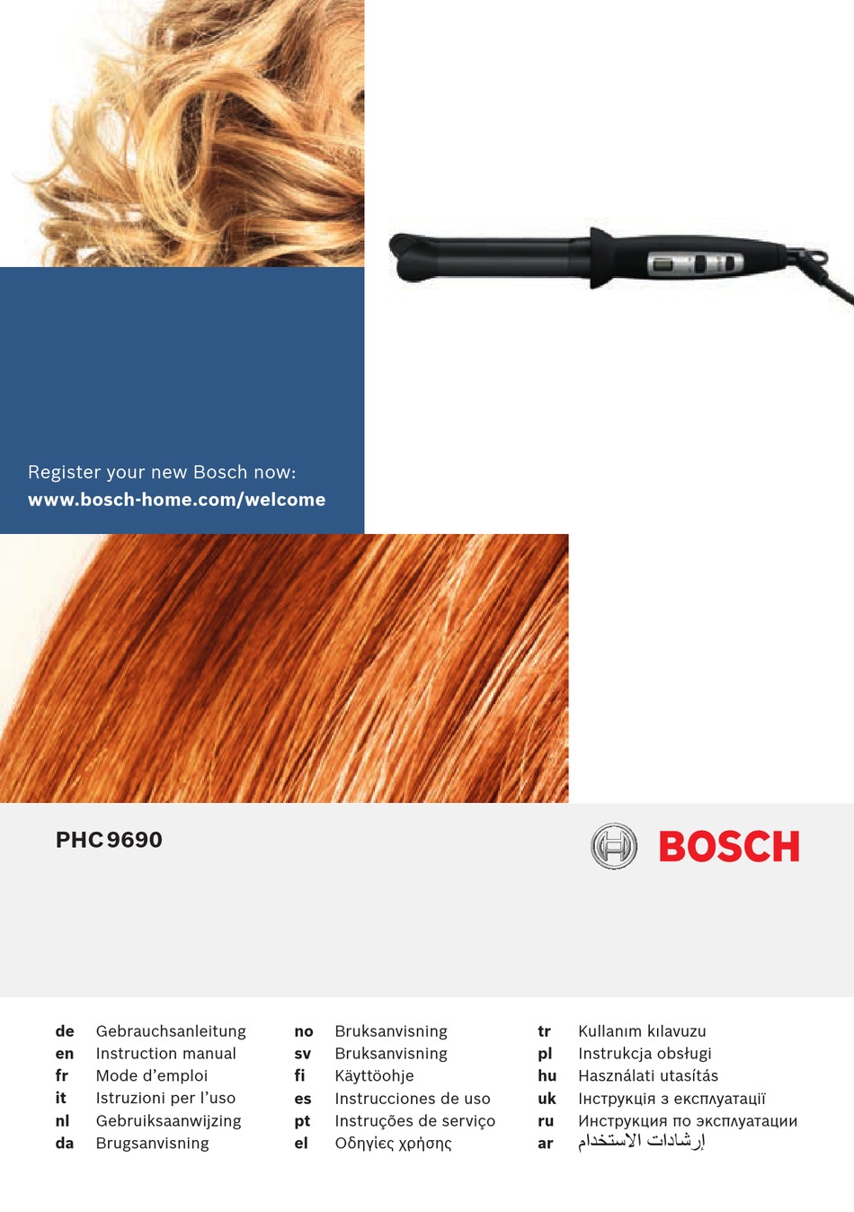 BOSCH PHC 9690 INSTRUCTION MANUAL Pdf Download | ManualsLib
