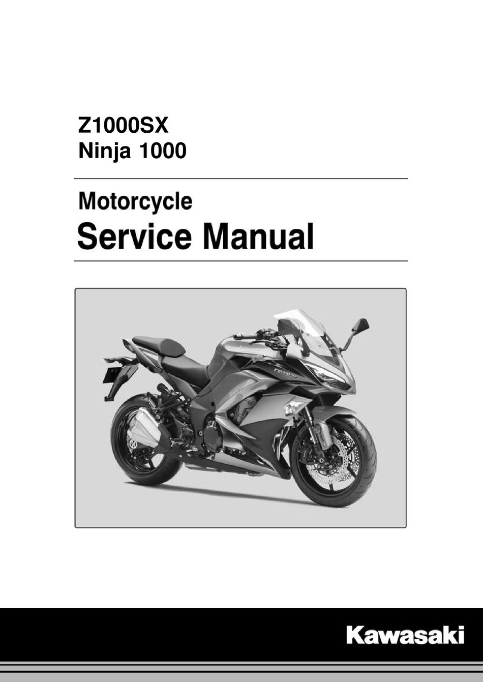 KAWASAKI NINJA 1000 SERVICE MANUAL Pdf Download | ManualsLib