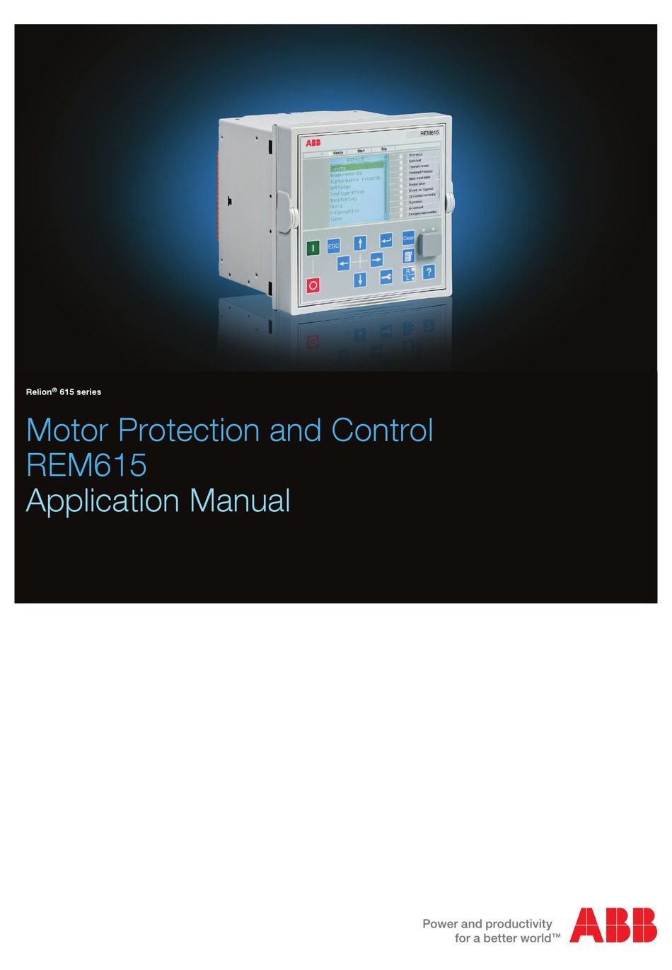 ABB RELION 615 SERIES APPLICATIONS MANUAL Pdf Download | ManualsLib