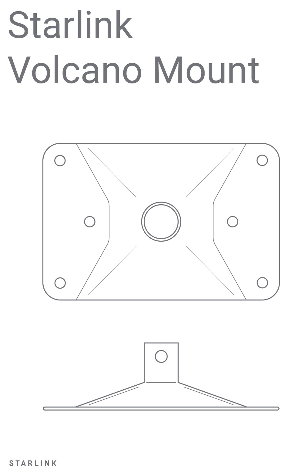 STARLINK VOLCANO MOUNT INSTRUCTIONS MANUAL Pdf Download ManualsLib