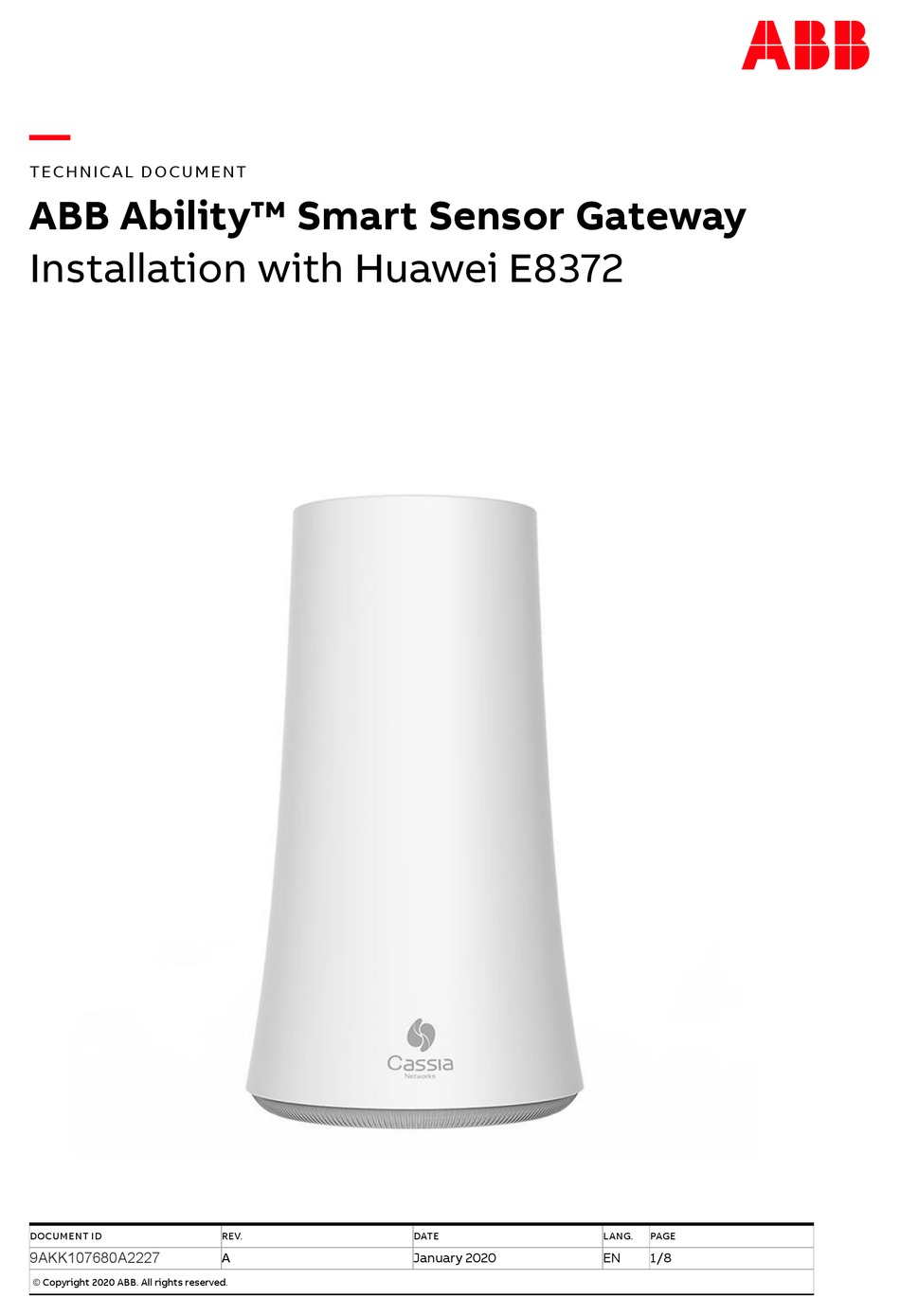 ABB ABILITY SMART SENSOR TECHNICAL DOCUMENT Pdf Download ManualsLib