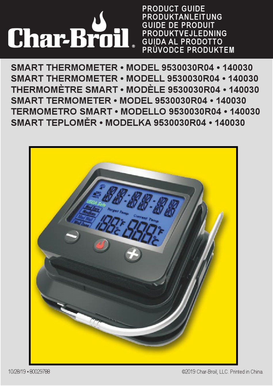 CHARBROIL 9530030R04 PRODUCT MANUAL Pdf Download ManualsLib
