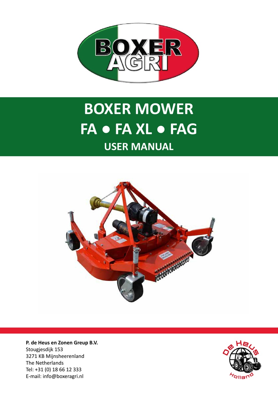 BOXER FA USER MANUAL Pdf Download ManualsLib