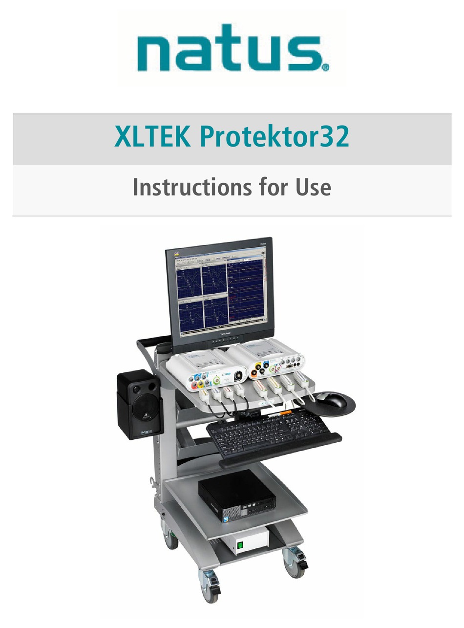 NATUS XLTEK PROTEKTOR32 INSTRUCTIONS FOR USE MANUAL Pdf Download