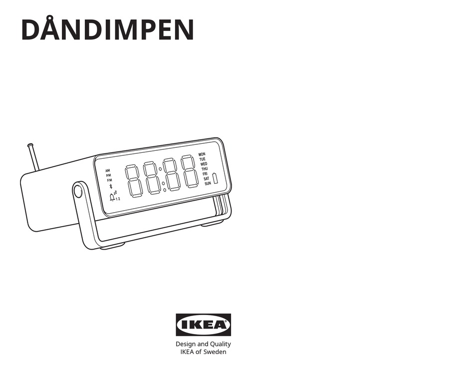 IKEA DÅNDIMPEN MANUAL Pdf Download ManualsLib