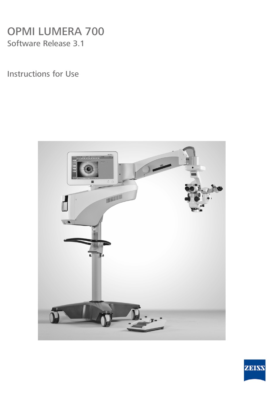 ZEISS OPMI LUMERA 700 INSTRUCTIONS FOR USE MANUAL Pdf Download ManualsLib