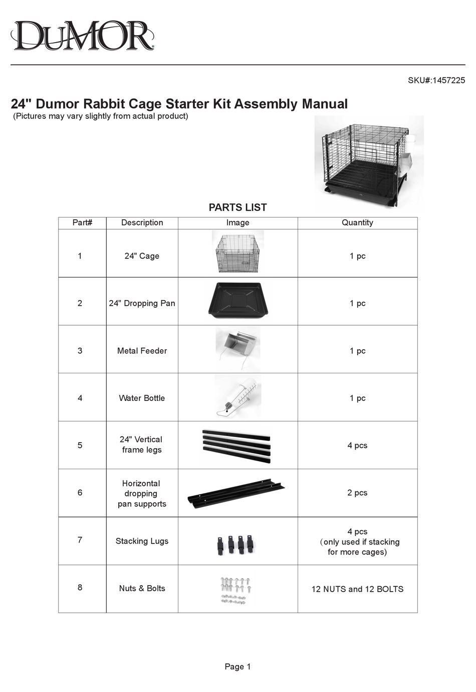 DUMOR HLF1710 ASSEMBLY MANUAL Pdf Download ManualsLib