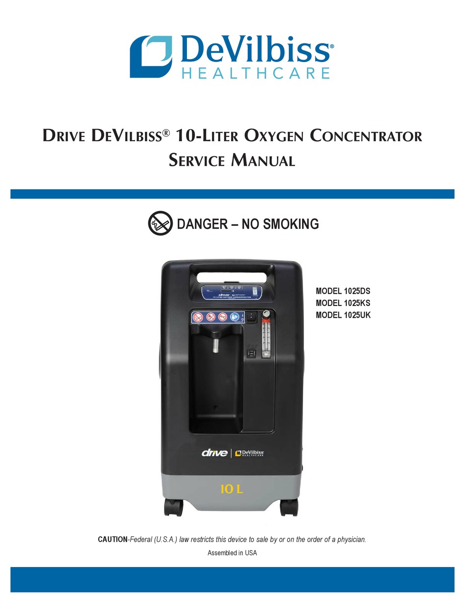 drive 10 liter oxygen concentrator manual