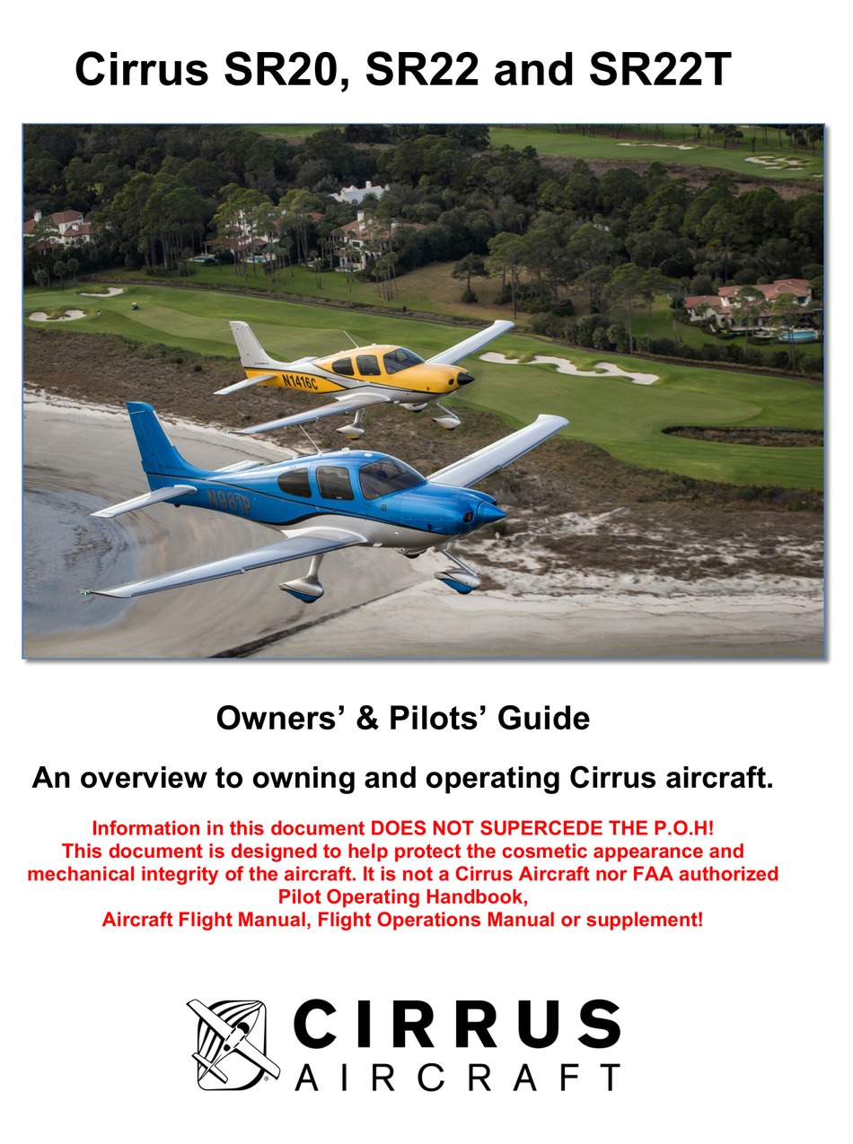 CIRRUS SR20 OWNERS’ & PILOTS’ MANUAL Pdf Download ManualsLib