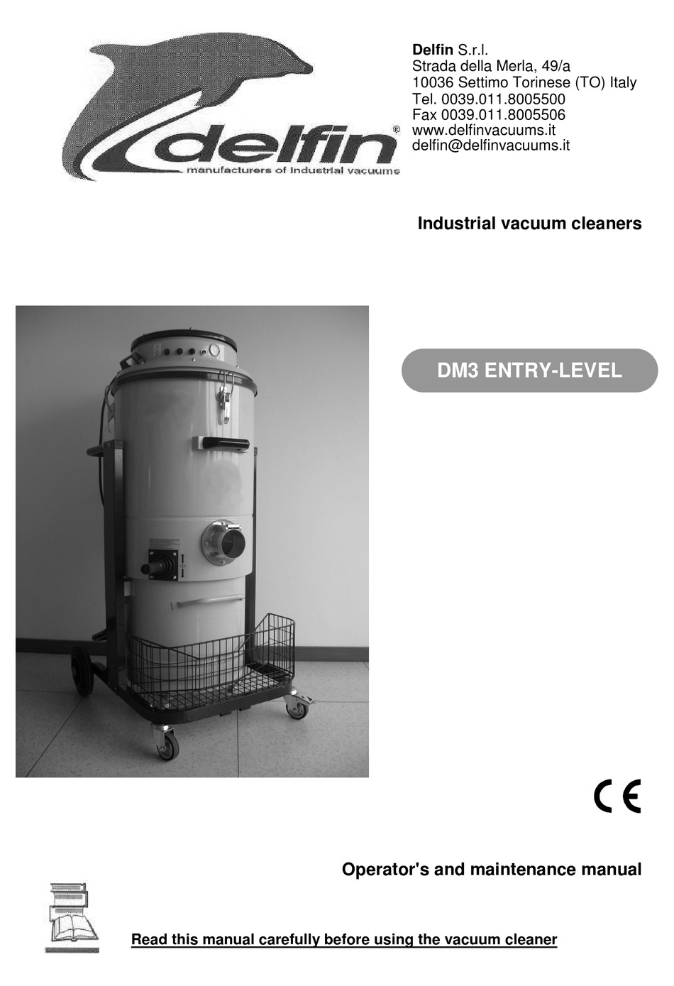 DELFIN DM3 ENTRY-LEVEL OPERATOR AND MAINTENANCE MANUAL Pdf Download ...