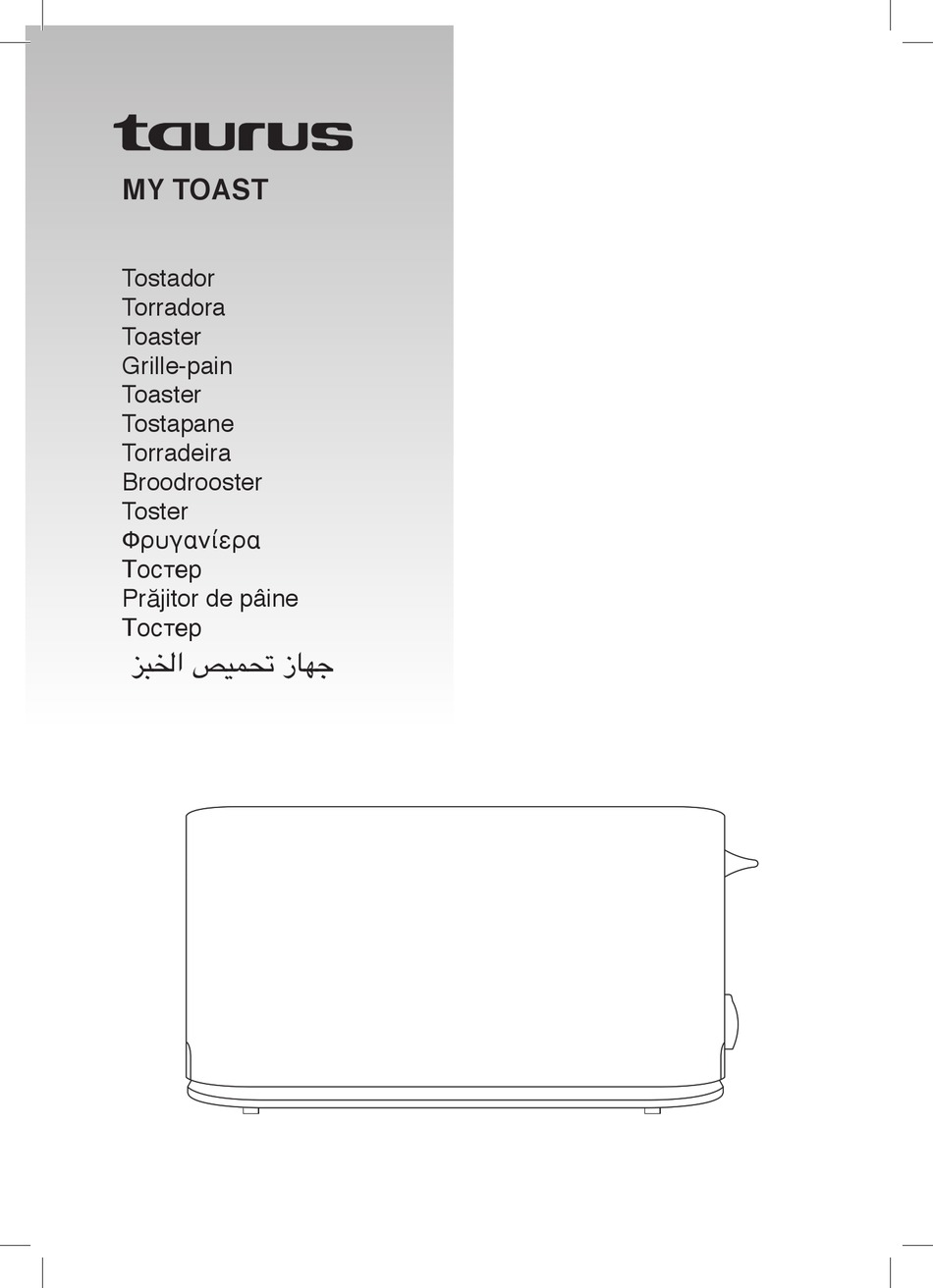 TAURUS MY TOAST II MANUAL Pdf Download ManualsLib