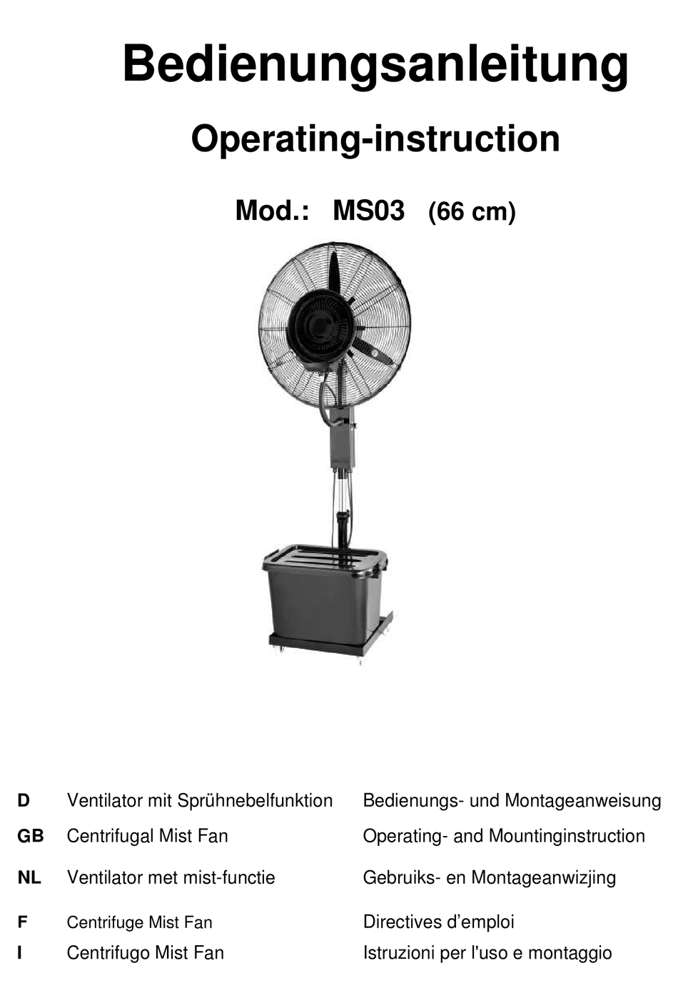 HELLER MS03 OPERATING INSTRUCTION Pdf Download ManualsLib
