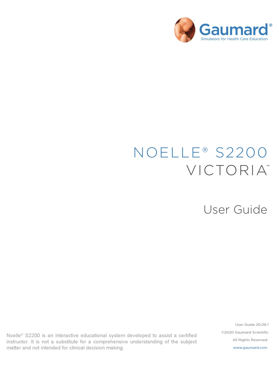VICTORIA-S2200 - Gaumard - PDF Catalogs