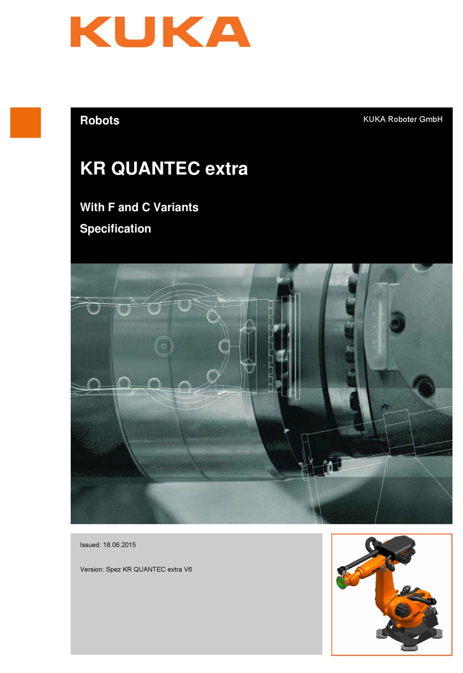 KUKA KR QUANTEC EXTRA SPECIFICATION Pdf Download ManualsLib