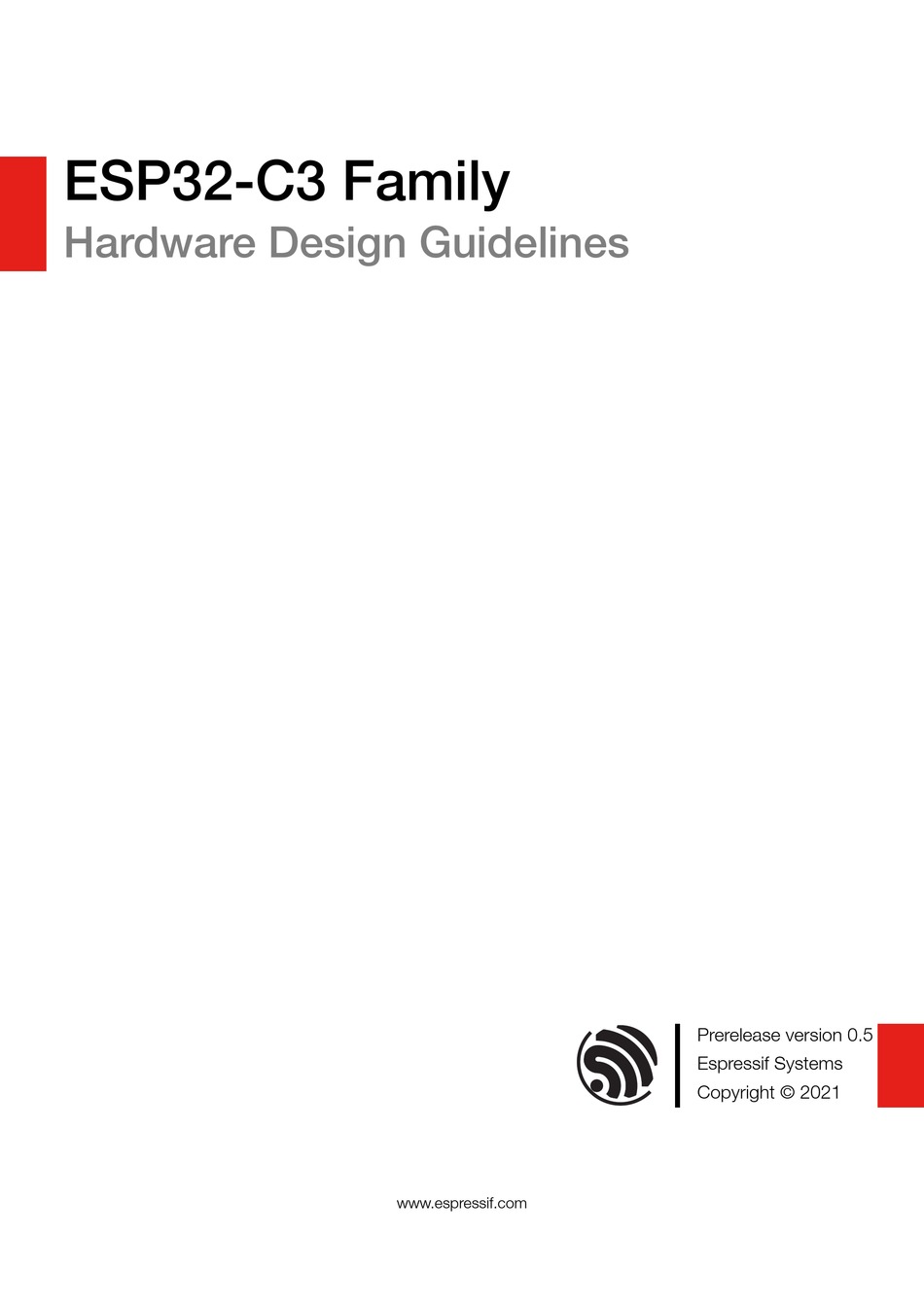 ESPRESSIF SYSTEMS ESP32-C3 SERIES HARDWARE DESIGN MANUALLINES Pdf ...