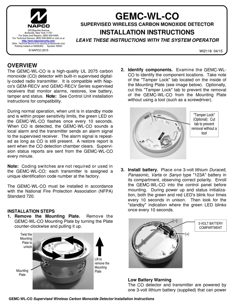 napco-gemc-wl-co-installation-instructions-manual-pdf-download-manualslib
