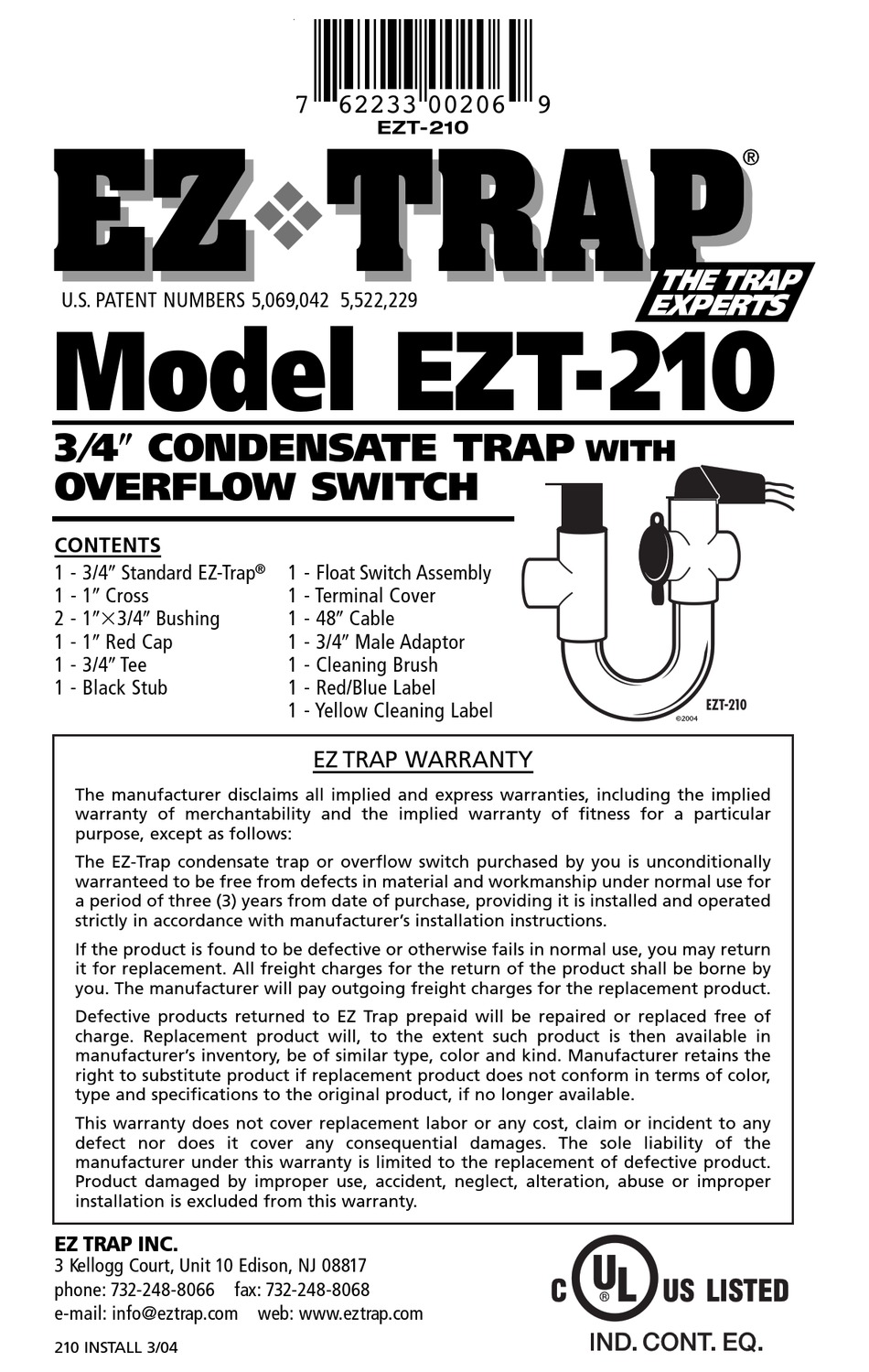 rectorseal-ez-trap-ezt-210-installation-instructions-pdf-download-manualslib