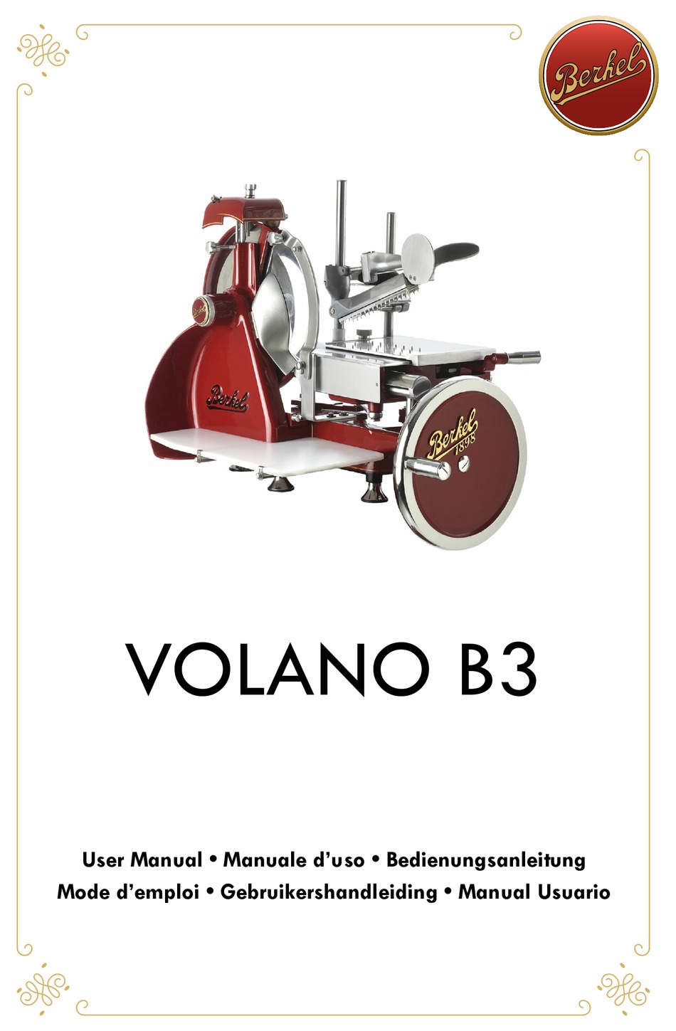 BERKEL VOLANO B3 USER MANUAL Pdf Download | ManualsLib