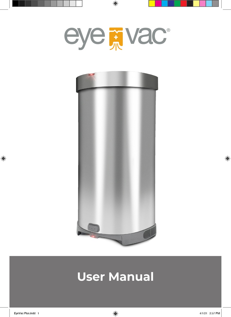 EYE VAC EYEVAC+ USER MANUAL Pdf Download ManualsLib