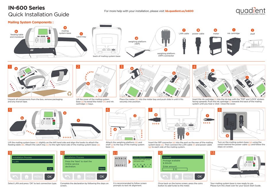 Quadient Ix3 Series Manual