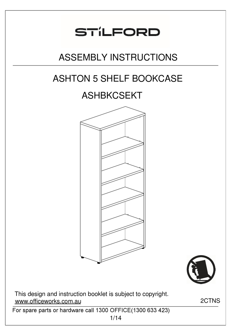 STILFORD ASHTON ASHBKCSEKT ASSEMBLY INSTRUCTIONS MANUAL Pdf Download ManualsLib