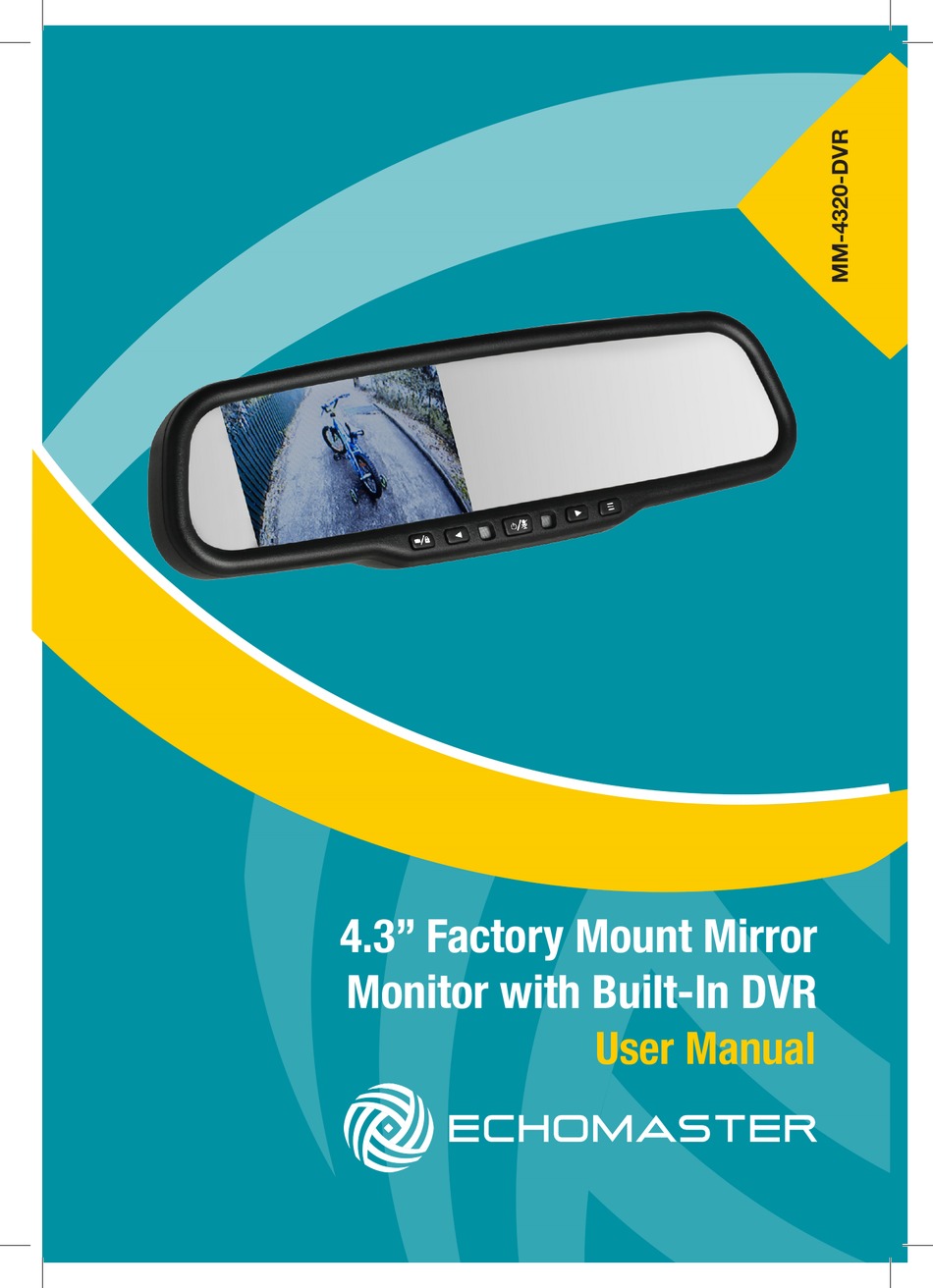 ECHOMASTER MM4320DVR USER MANUAL Pdf Download ManualsLib