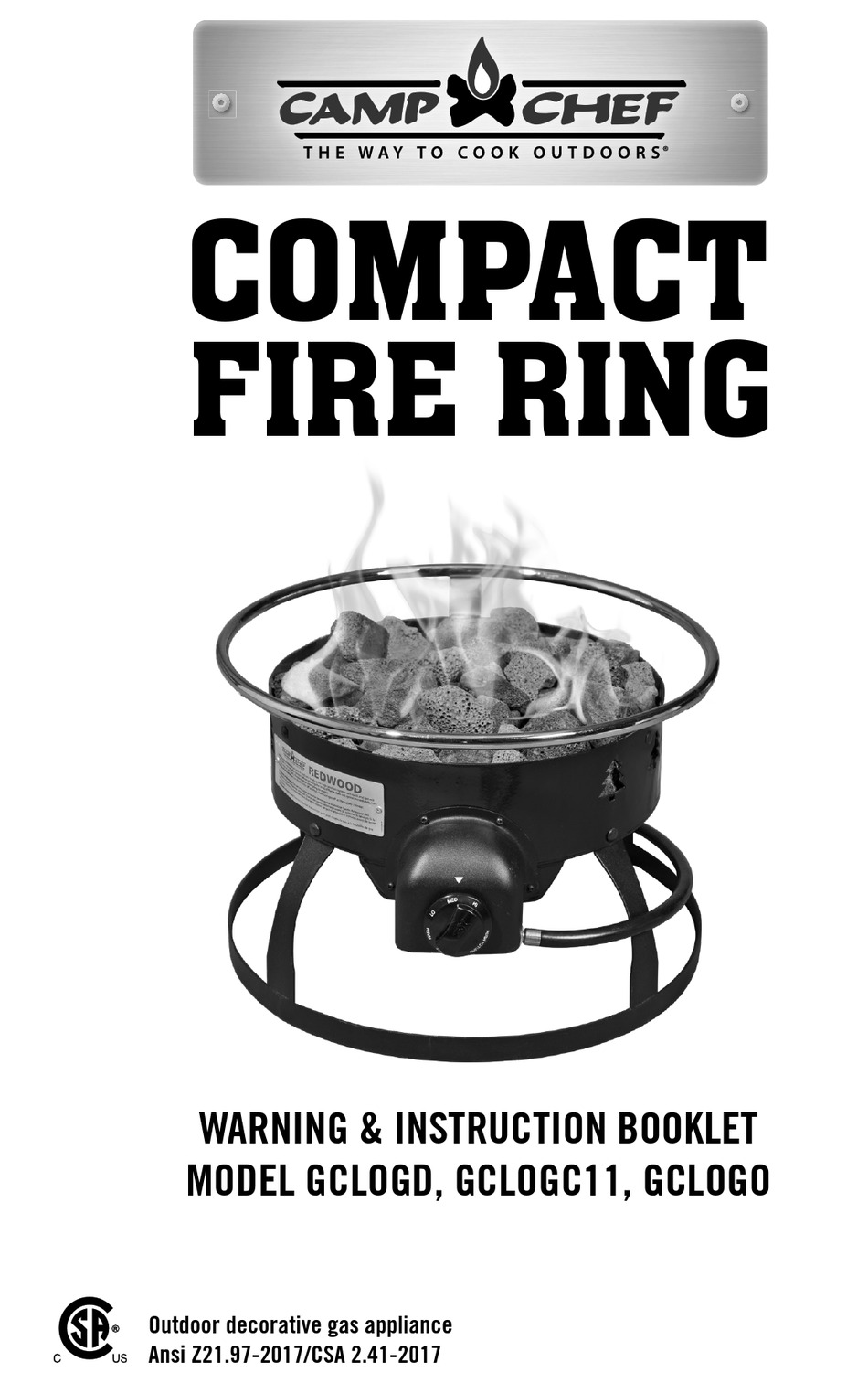 CAMP CHEF GCLOGD WARNING & INSTRUCTION BOOKLET Pdf Download ManualsLib