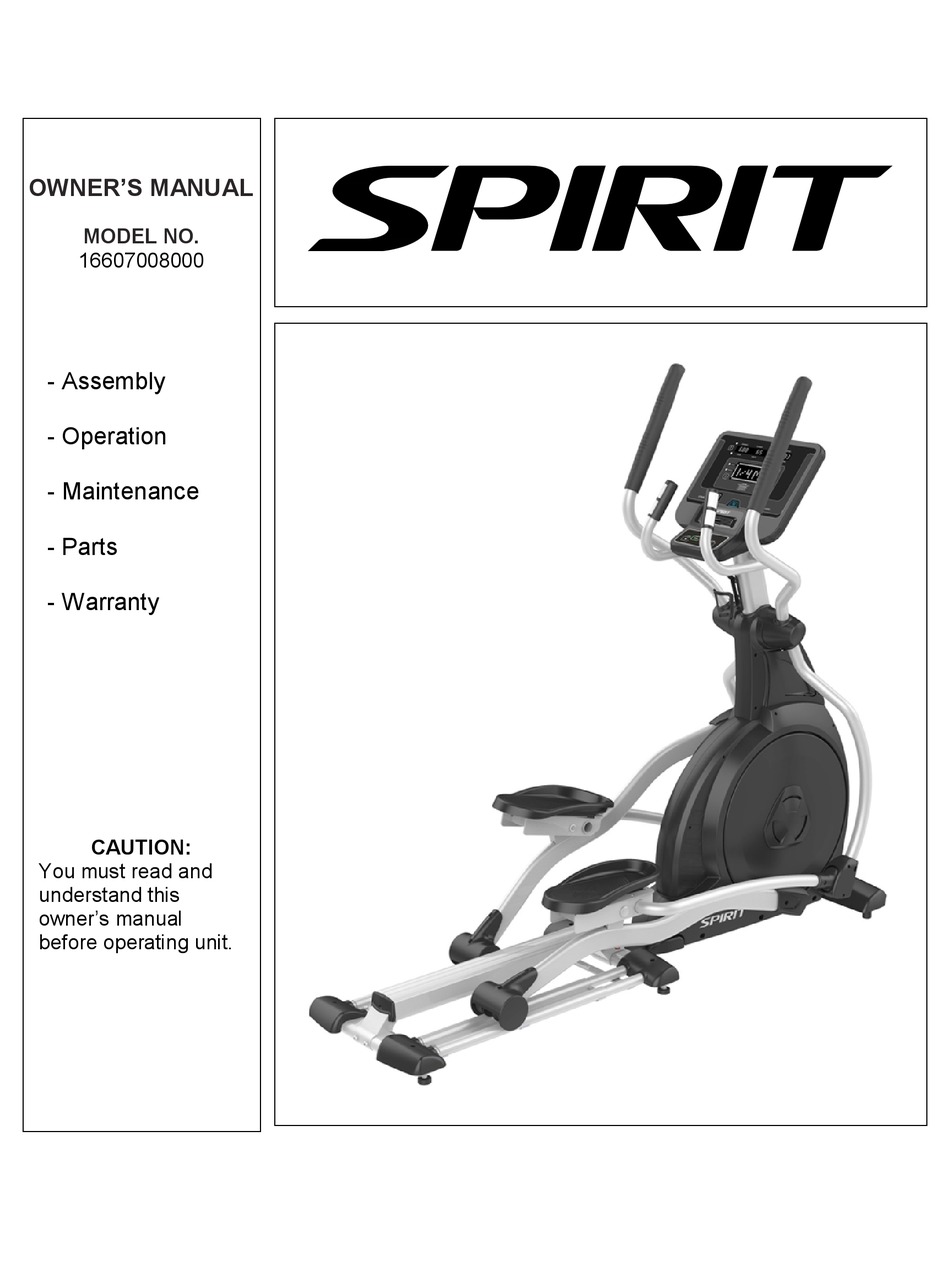 Spirit Fitness Elliptical Connecting Arm Cover P180002 
