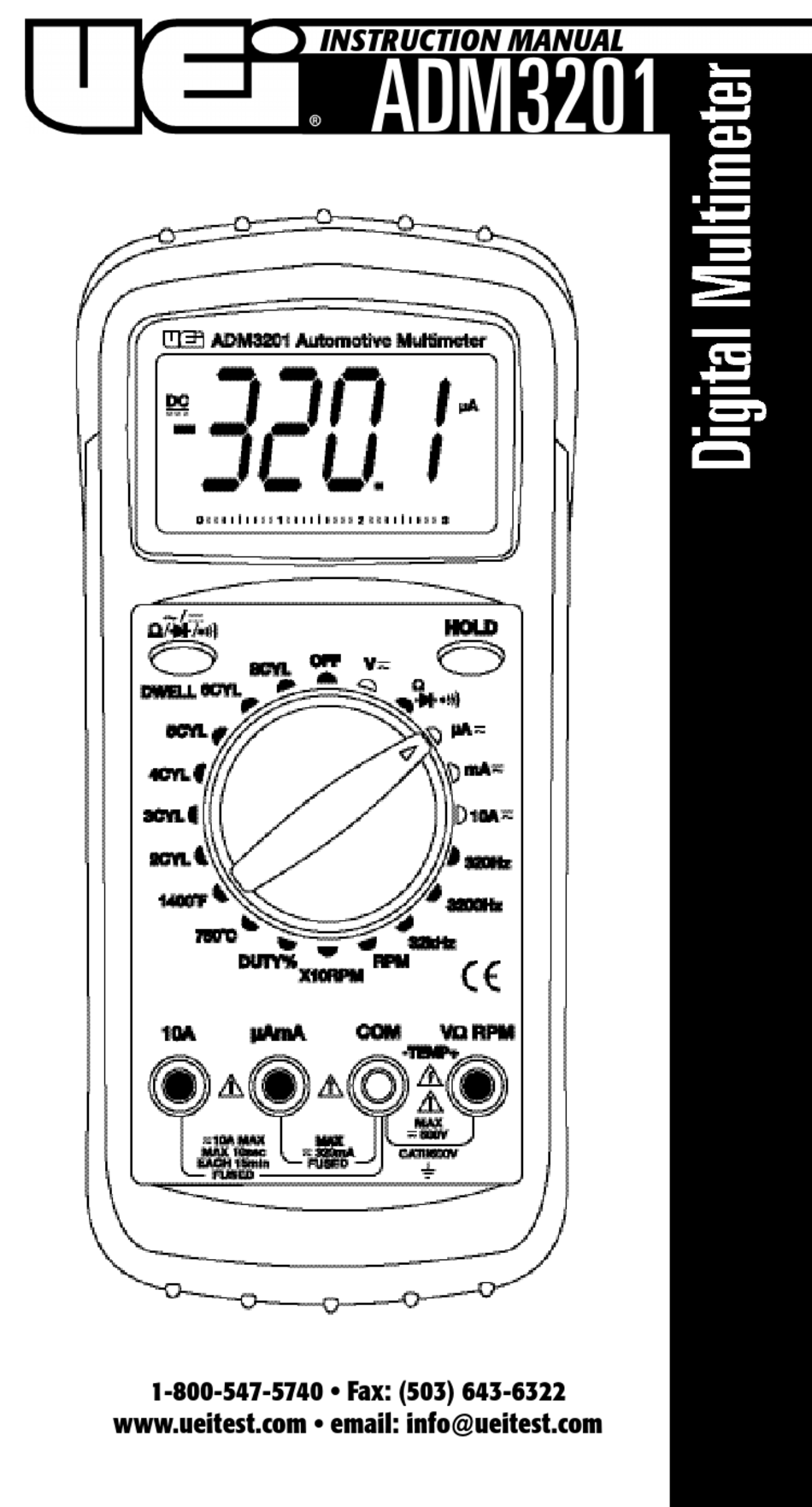 UEI ADM33201 INSTRUCTION MANUAL Pdf Download ManualsLib