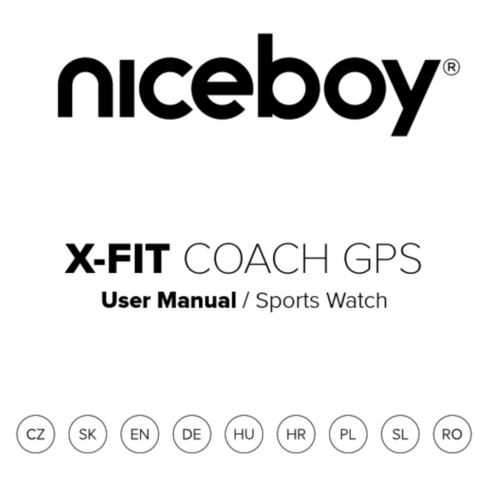 NICEBOY XFIT COACH GPS USER MANUAL Pdf Download ManualsLib