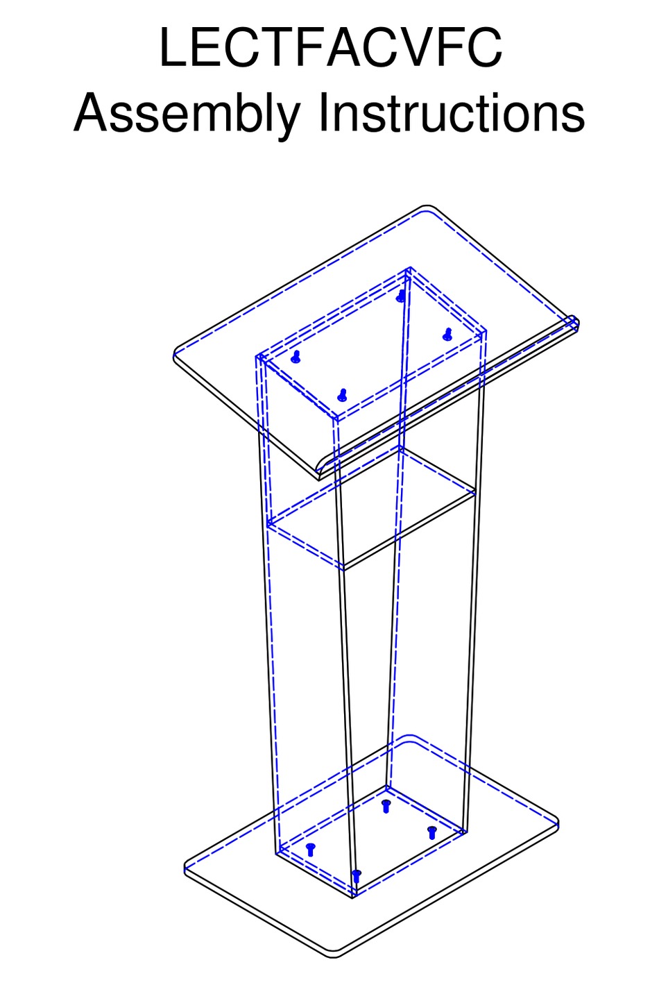 DISPLAYS2GO LECTFACVFC ASSEMBLY INSTRUCTIONS Pdf Download ManualsLib