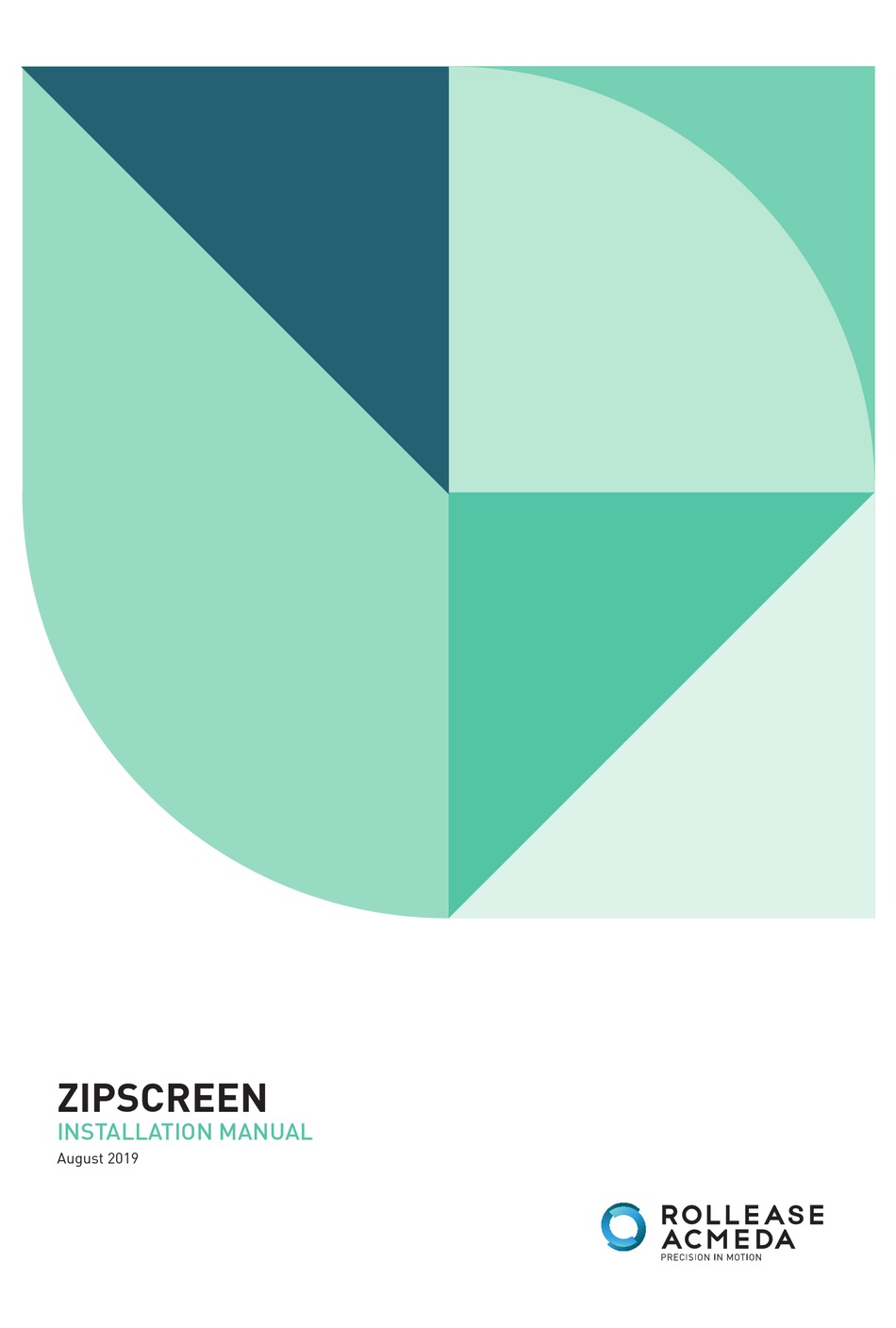 ROLLEASE ACMEDA ZIPSCREEN INSTALLATION MANUAL Pdf Download ManualsLib