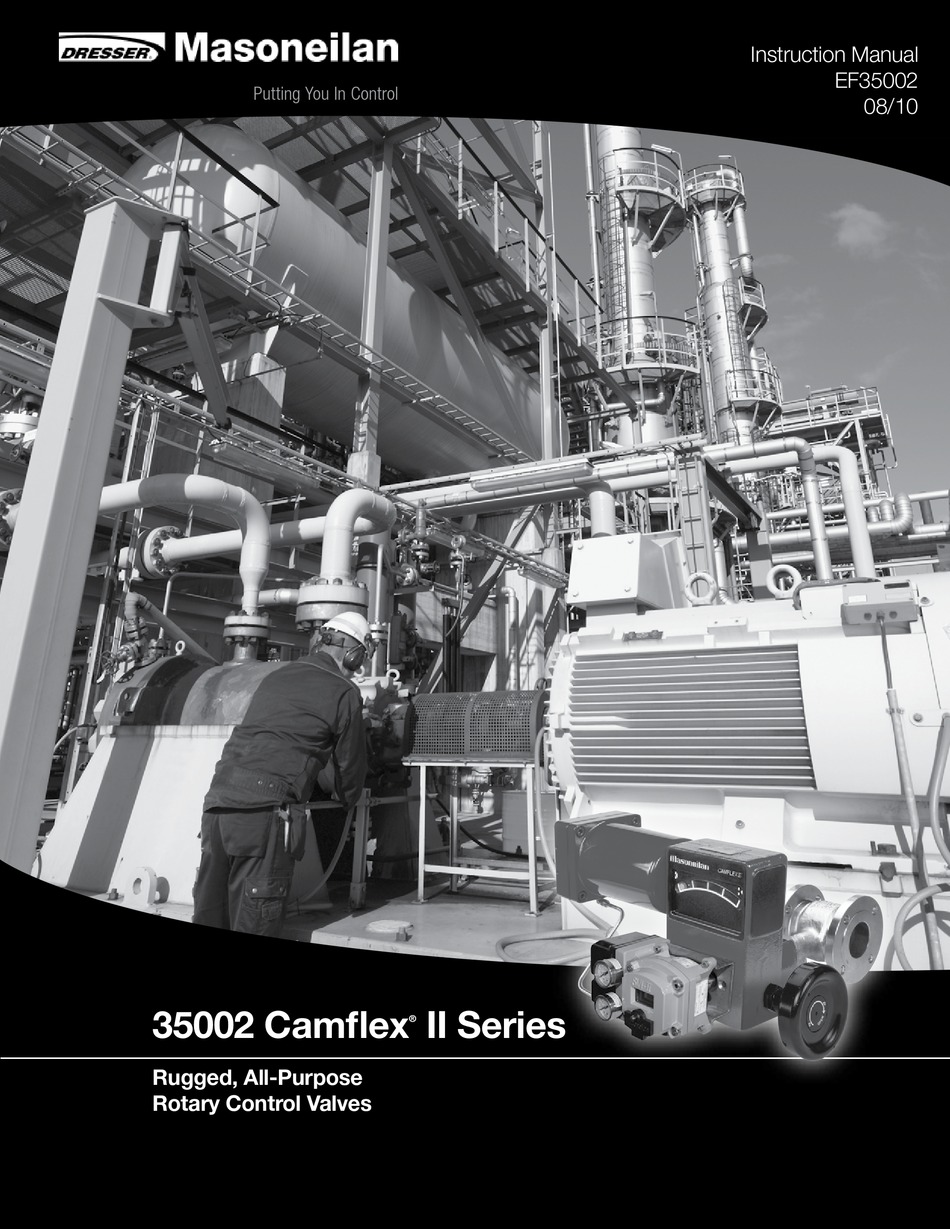 DRESSER MASONEILAN 35002 CAMFLEX II SERIES INSTRUCTION MANUAL Pdf