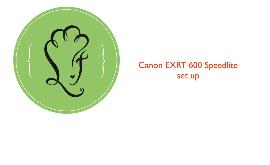 CANON SPEEDLITE 600EXRT SETUP Pdf Download ManualsLib