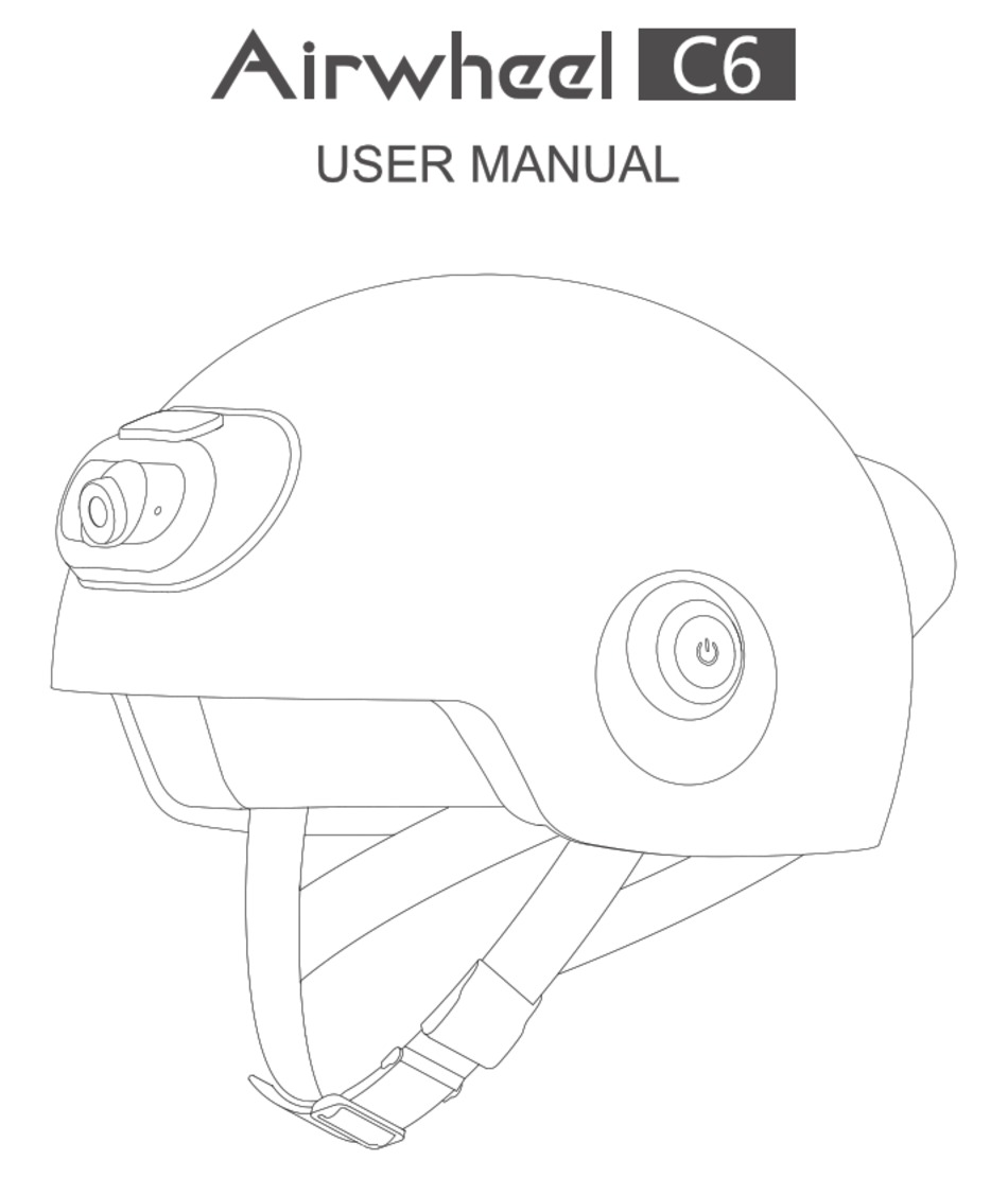 AIRWHEEL C6 USER MANUAL Pdf Download | ManualsLib