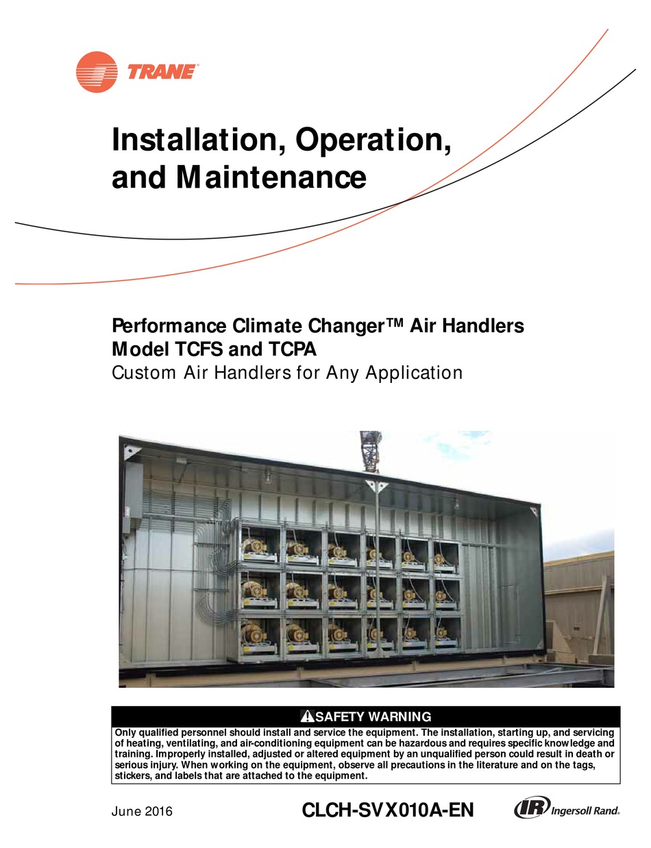 trane climate changer ccdb