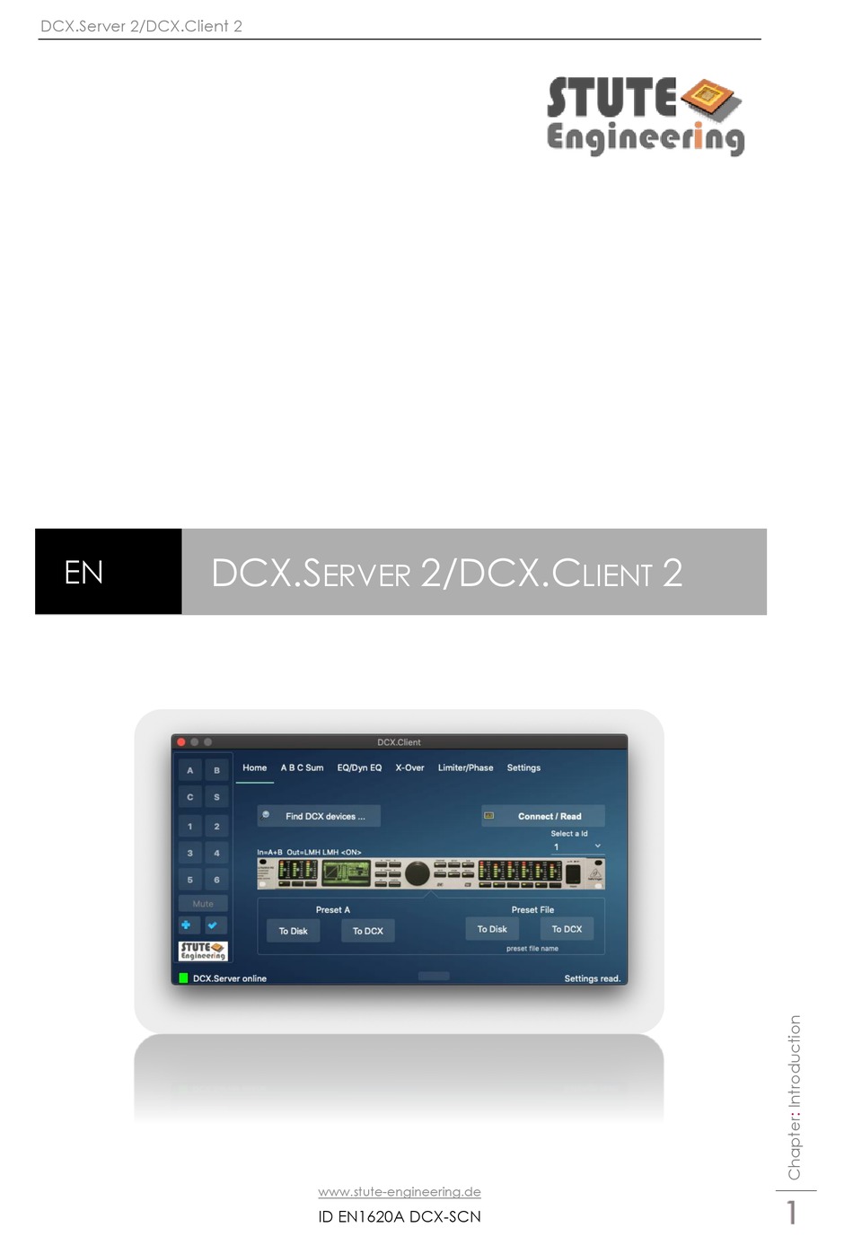 behringer dcx2496 remote software download